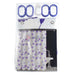 Bella Pvc. Shower Curtain Purple / White Bathware