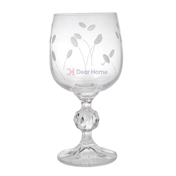 Wine Glasses Bohemia Crystal 6pcs 190ml 