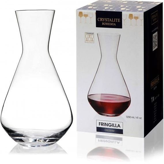 BOHEMIA FRINGILLA WINE DECANTER 1200ML