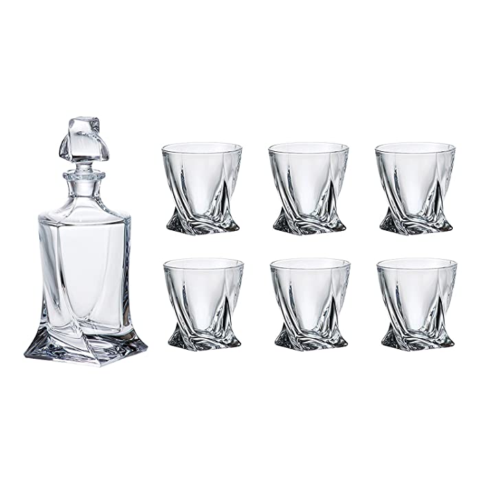 BOHEMIA QUADRO WHISKEY SET 6+1