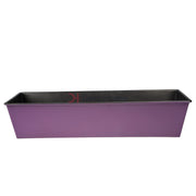 Colored 35Cm Rectangular Cake Pan Purple Kitchenware