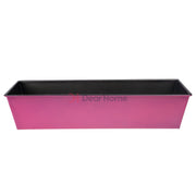 Colored 35Cm Rectangular Cake Pan Fuchia Kitchenware