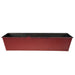 Colored 35Cm Rectangular Cake Pan Dark Red Kitchenware