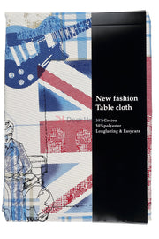Cotton Round Table Cloth 145Cm 5 Houseware