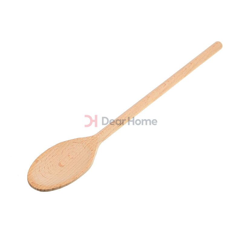 Czech Wood Serving Spoon 35Cm Kitchenware