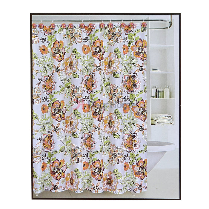 Daniela Single Fabric Shower Curtain #6 Bathware