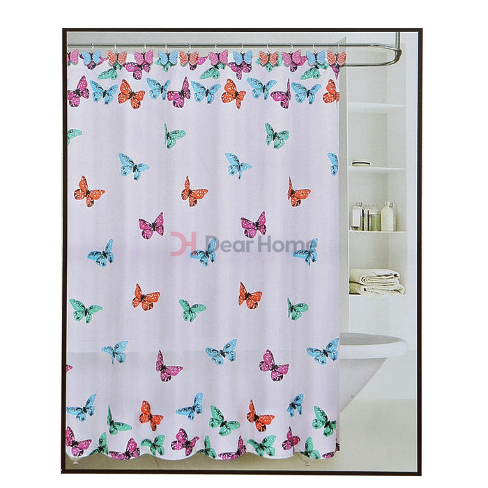 Daniela Single Fabric Shower Curtain #3 Bathware