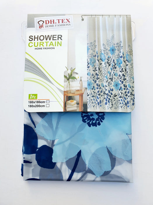 PEVA SHOWER CURTAIN 180*180CM PRINTED DESIGNS