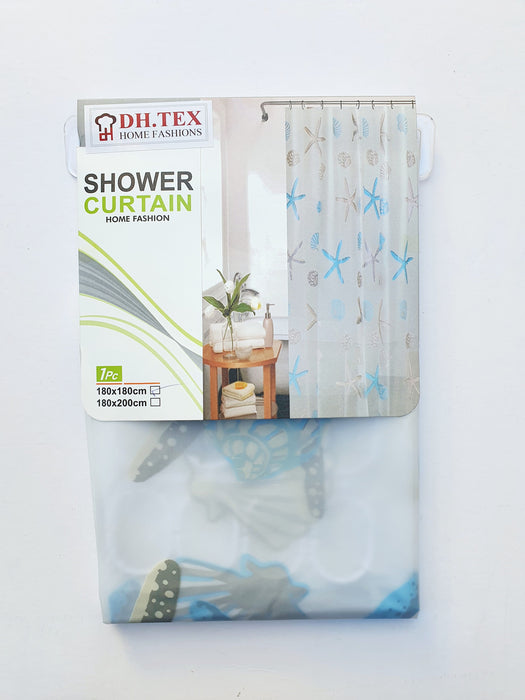 PEVA SHOWER CURTAIN 180*180CM PRINTED DESIGNS