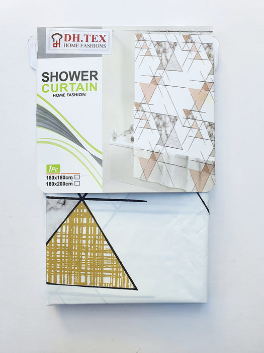 PEVA SHOWER CURTAIN 180*180CM PRINTED DESIGNS