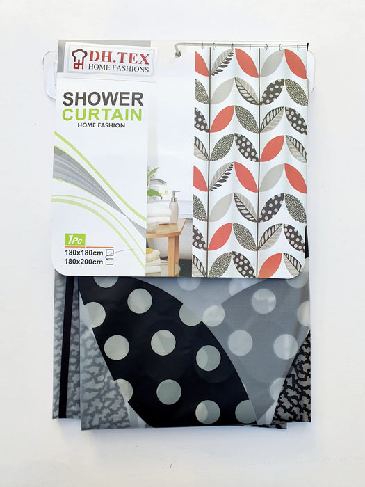 PEVA SHOWER CURTAIN 180*180CM PRINTED DESIGNS