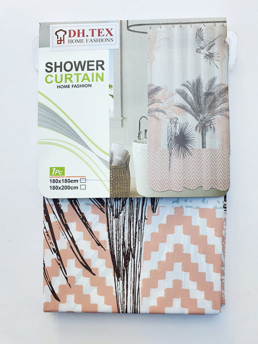 PEVA SHOWER CURTAIN 180*180CM PRINTED DESIGNS