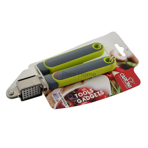 Duo Garlic Press Green Kitchenware