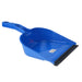 Dust Pan With Rubber Lip Blue Houseware