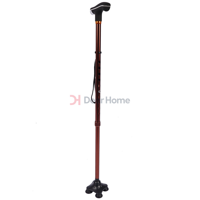 Elderly Metal Stick With 4 Foot Houseware