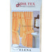 Elena Double Fabric Shower Curtain Bathware