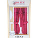 Elena Double Fabric Shower Curtain Bathware