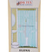 Elena Double Fabric Shower Curtain Bathware