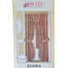 Elena Double Fabric Shower Curtain Bathware