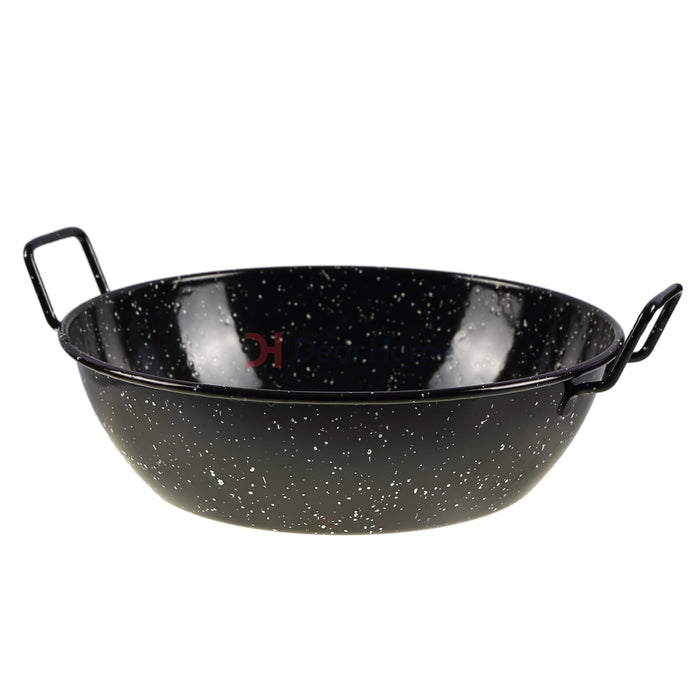 Enamel Granite 32 Cm Deep Fryer Saj Kitchenware