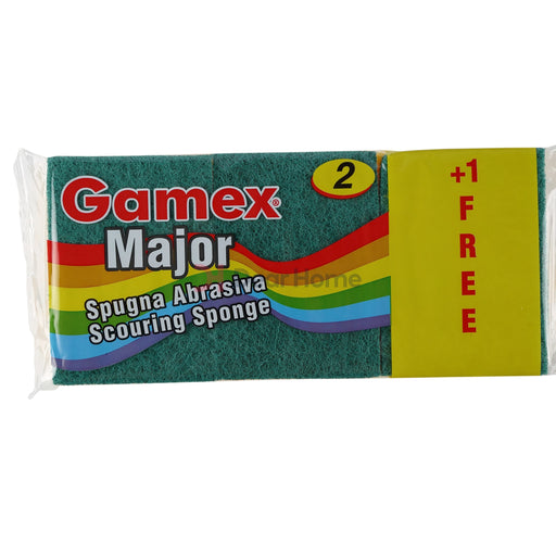 Gamex Major Sponges And Scoorers 3Pcs Houseware