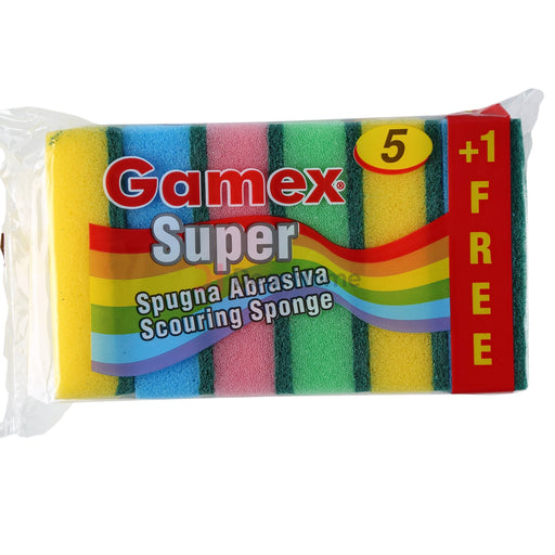 Gamex Seper Sponges And Scoorers 6Pcs Houseware