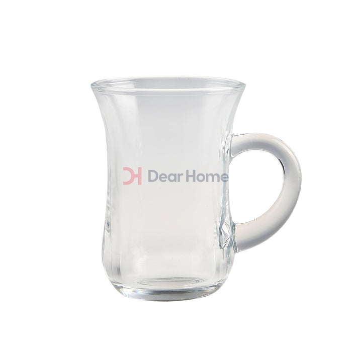 Glass Tea Mug 6Pcs Tableware