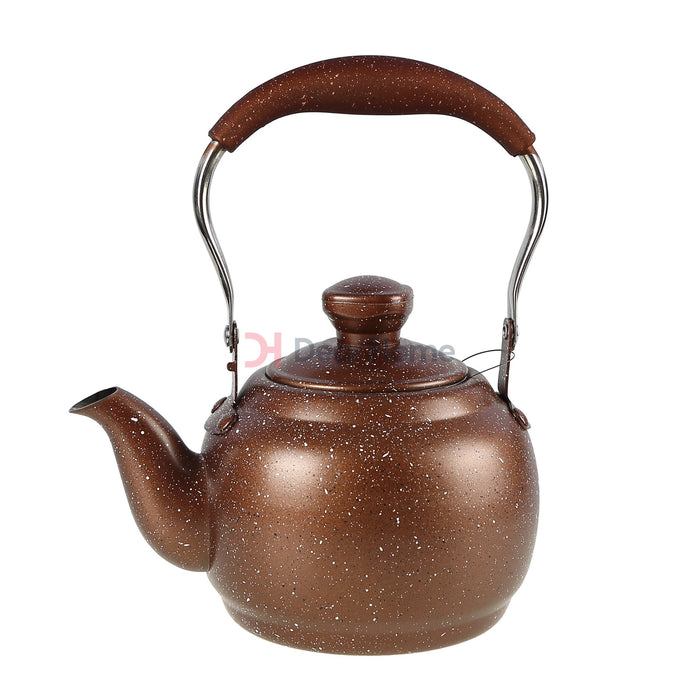 Granite Tea Kettle 1.0L Brown Kitchenware