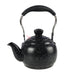 Granite Tea Kettle 1.0L Black Kitchenware