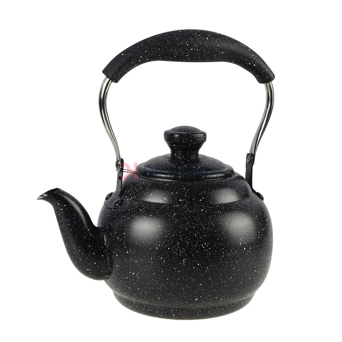 Granite Tea Kettle 1.5L Black Kitchenware