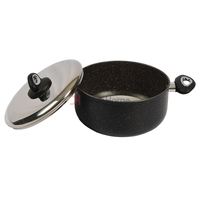 Heavy Granite 4Pcs Casserol Set Kitchenware