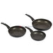 Heavy Granite 3Pcs Fry Pan Set Kitchenware