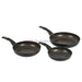 Heavy Granite 3Pcs Fry Pan Set Kitchenware