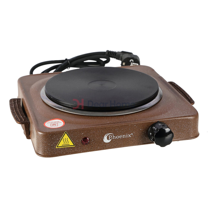 Granite Hot Plate 1500W Brown Electric