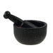 Granite Mortar And Pestle Black Kitchenware