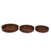 Heavy Granite 3Pcs Round Oven Tray Set Kitchenware