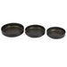 Heavy Granite 3Pcs Round Oven Tray Set Kitchenware