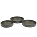 Heavy Granite 3Pcs Round Oven Tray Set Kitchenware