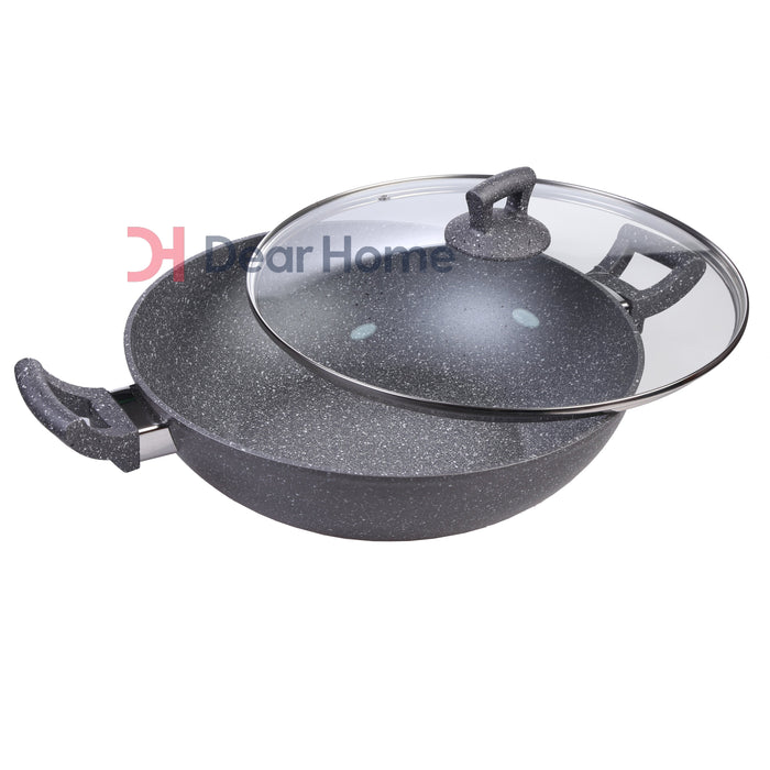 GRANITE WOK 32CM