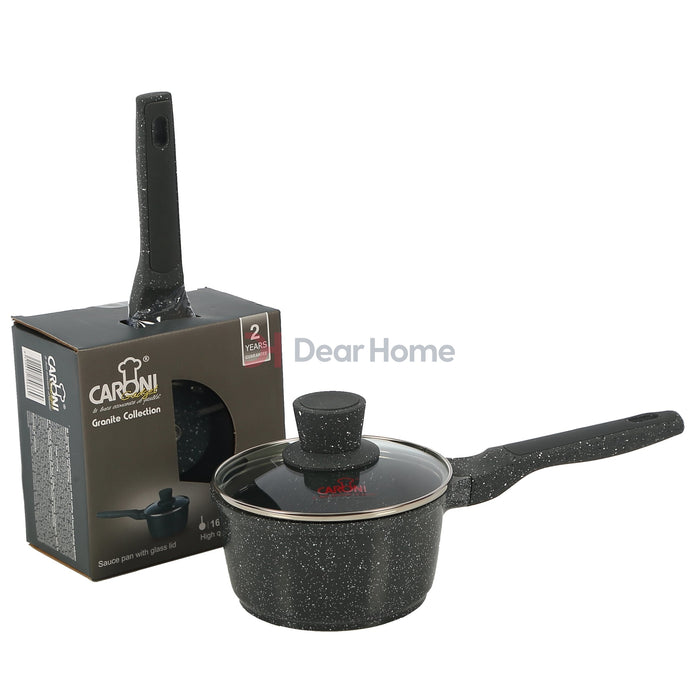 German Greblon Granite 16Cm Sauce Pot Kitchenware