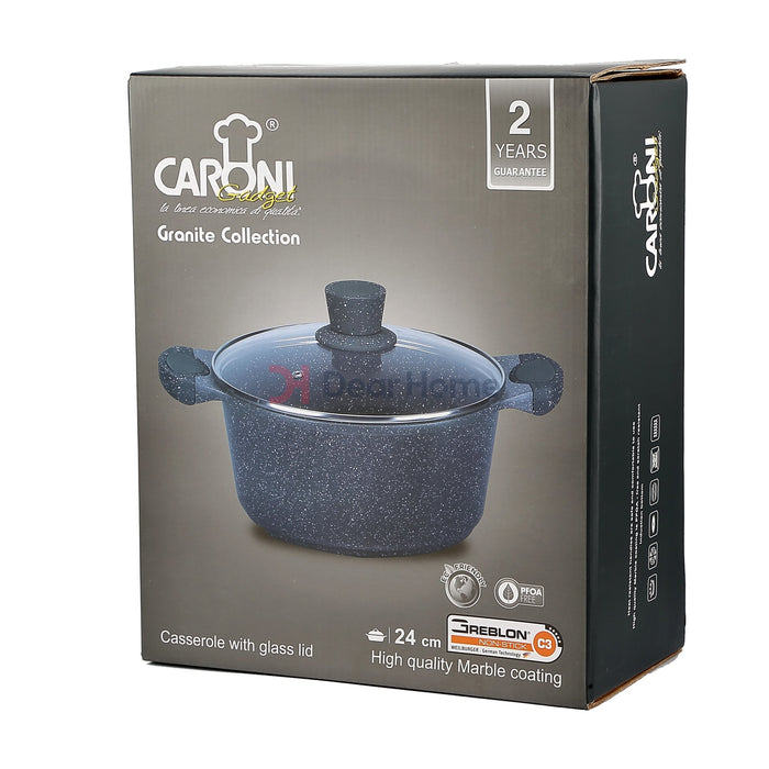 German Greblon Granite 24Cm Casserol Kitchenware