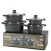 German Greblon Granite 4Pcs Casserol Set Kitchenware