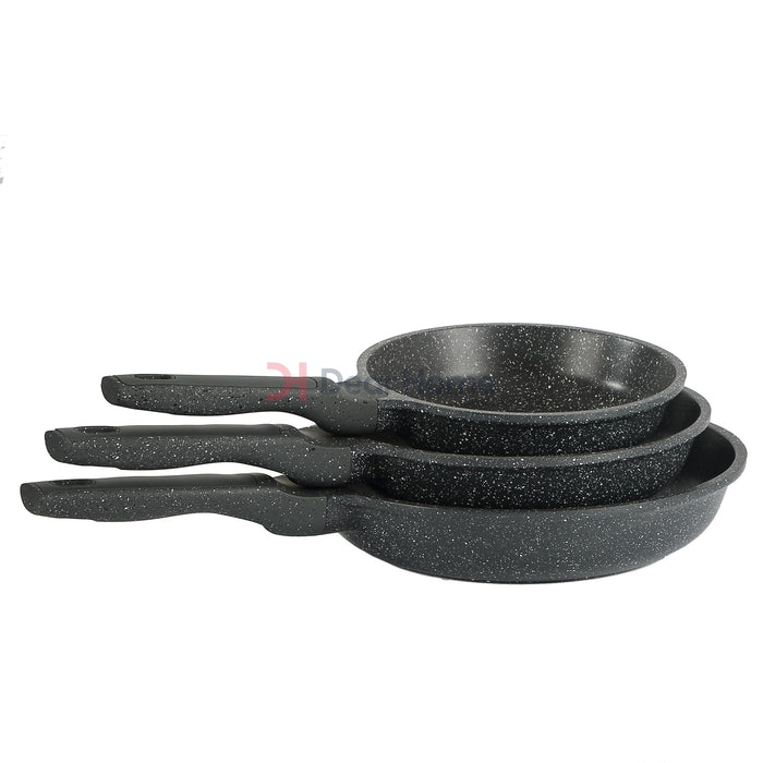 German Greblon Granite Full 13 Pcs Set Kitchenware