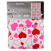 Karina Peva Shower Curtain Red Heart / White Bathware