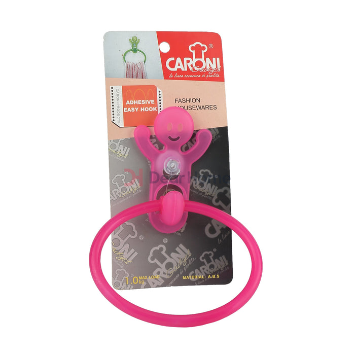 Kids Towel Hanger Pink Bathware