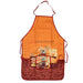 Kitchen Apron With Waterproof Backing 2 Kitchenware