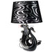 Porcelain Lampadair - Swan Shape 1390 Home Decor