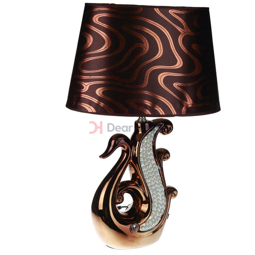 Porcelain Lampadair - Swan Shape 1390 Bronze Home Decor