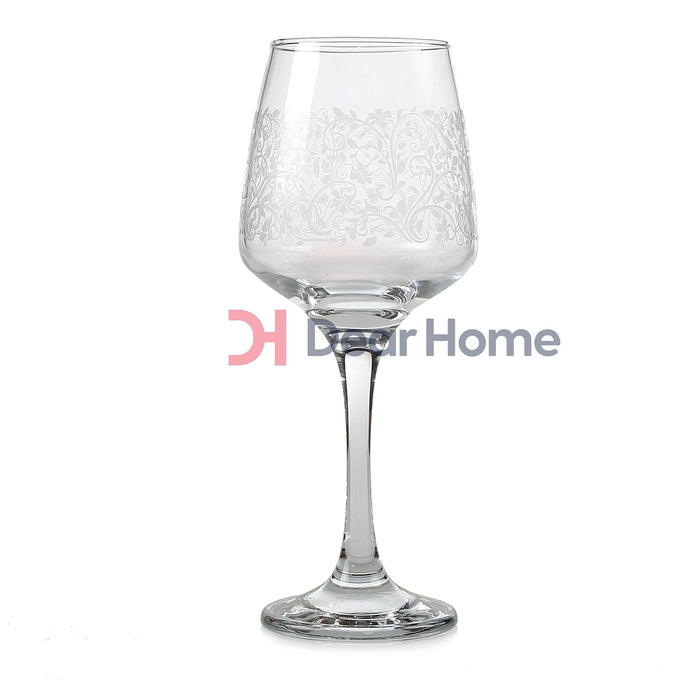 LAV SARMASIK 6PCS WINE GLASS CUP DESIGN 295ml