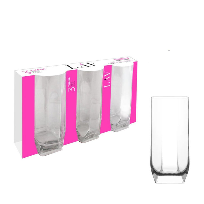 LAV TUANA LONG GLASS CUP 6PCS